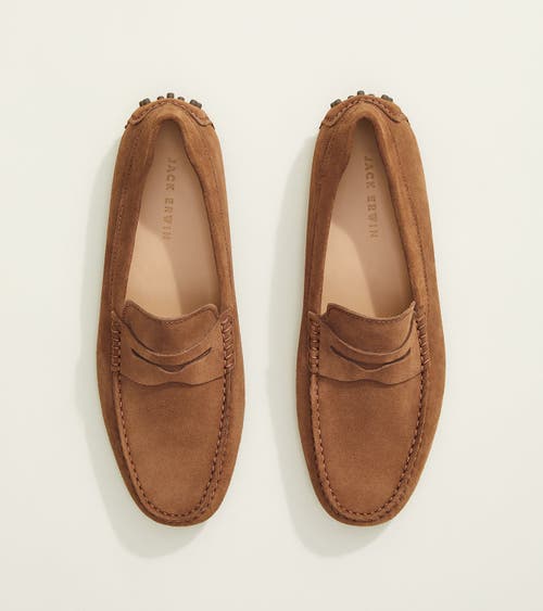 Jack Erwin Parker Suede Casual Driving Loafer