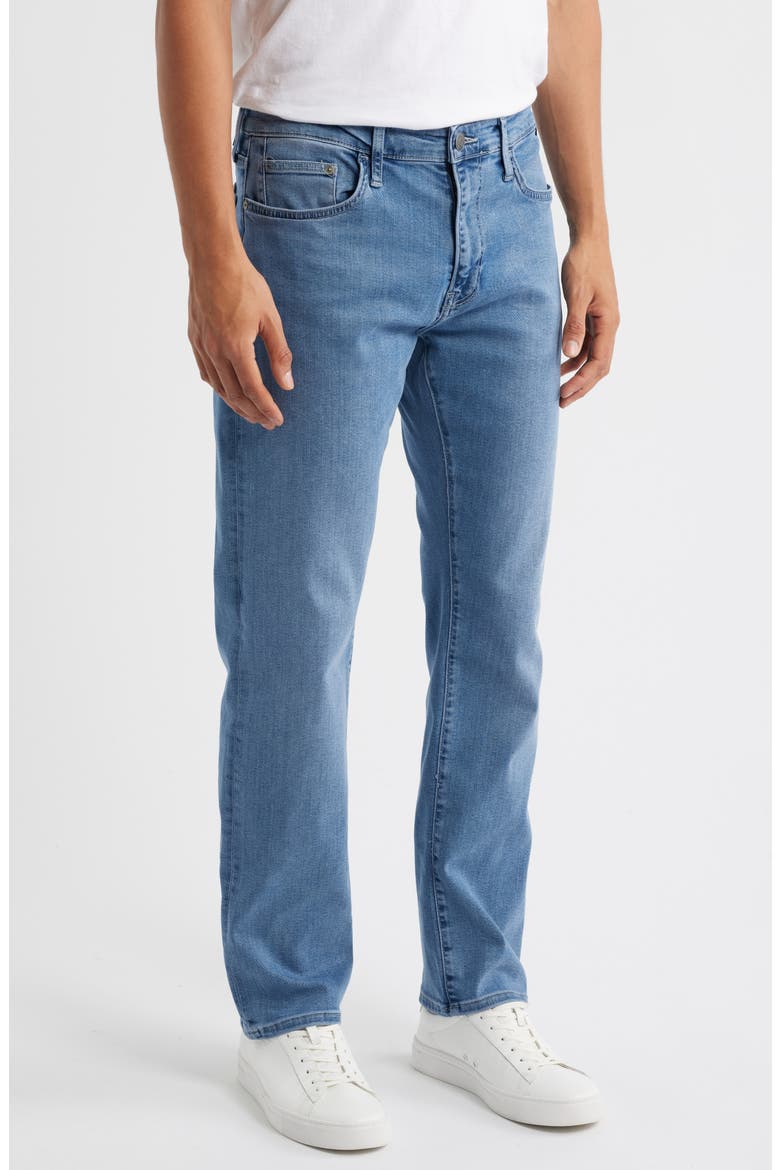 Zach Straight Leg Stretch Jeans, Main, color, OLYMPIC SUPERMOVE