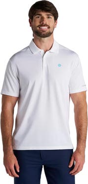 Coolibar Men's Victory Lap Short Sleeve Polo, UPF 50+ Sun Protection
