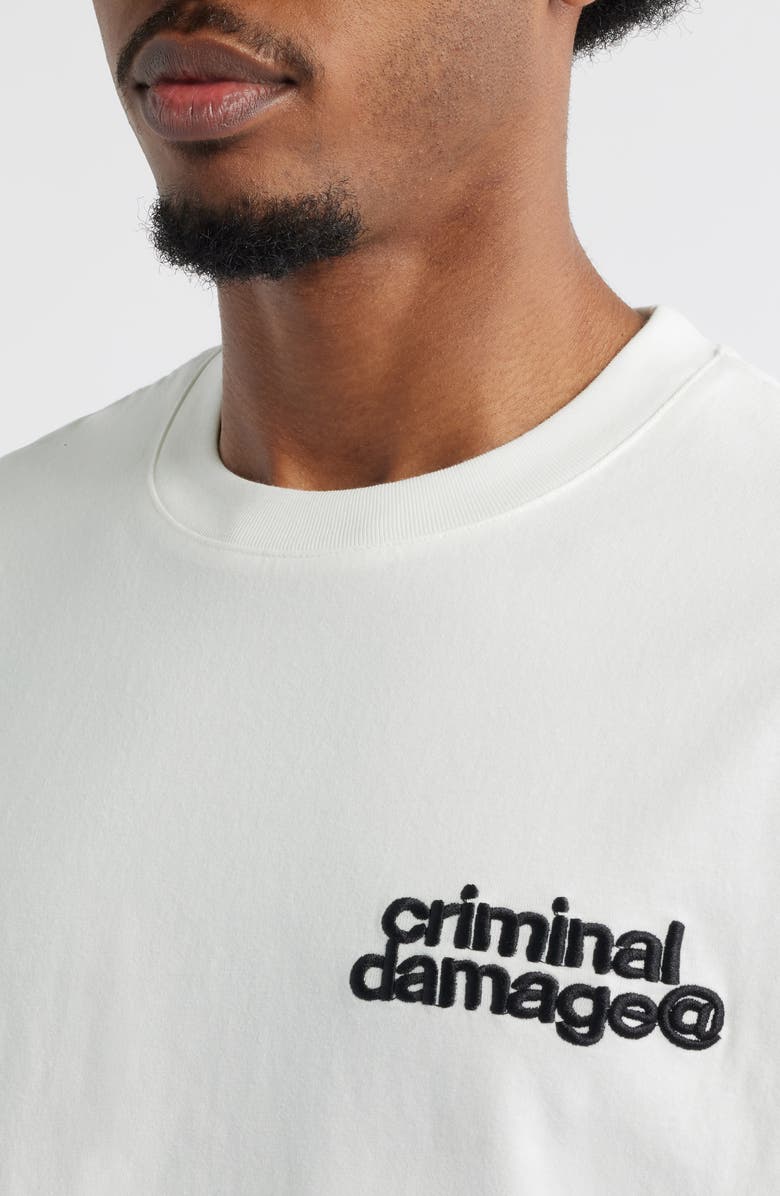 CRIMINAL DAMAGE Polaroid Graphic T-Shirt, Alternate, color, 
