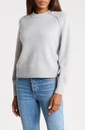 Melrose and Market Long Sleeve Raglan Crew Sweater