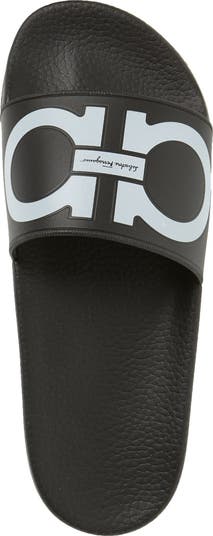 FERRAGAMO Salvatore Ferragamo Groove Logo Slide Sandal  display picture 3