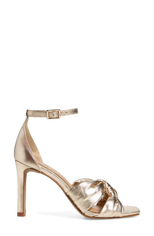 Vince Camuto Liyba Ankle Strap Sandal In Gold