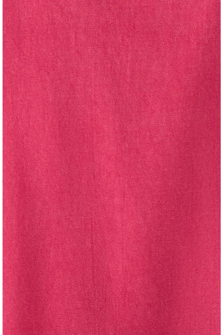 Kids' Crop Cotton T-Shirt, Alternate, color, PINK ELECTRIC