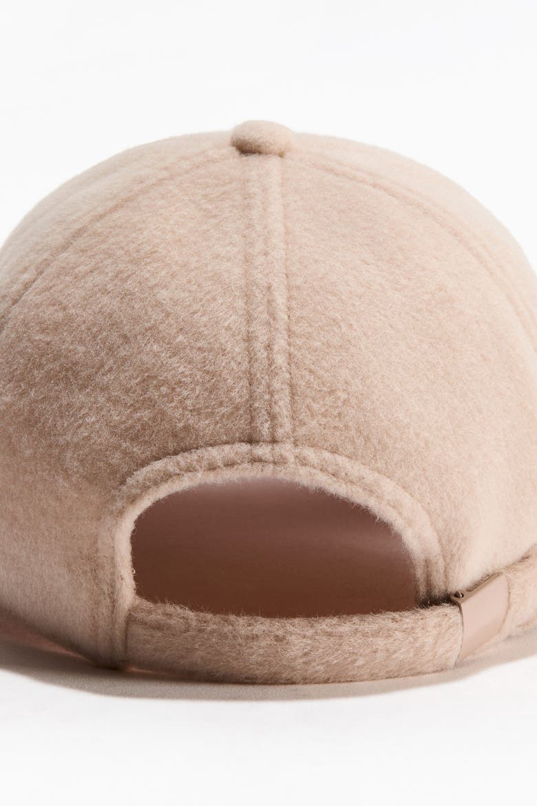 Felted Cap, Alternate, color, Light beige