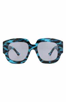 Gucci 52mm Oversize Square Sunglasses