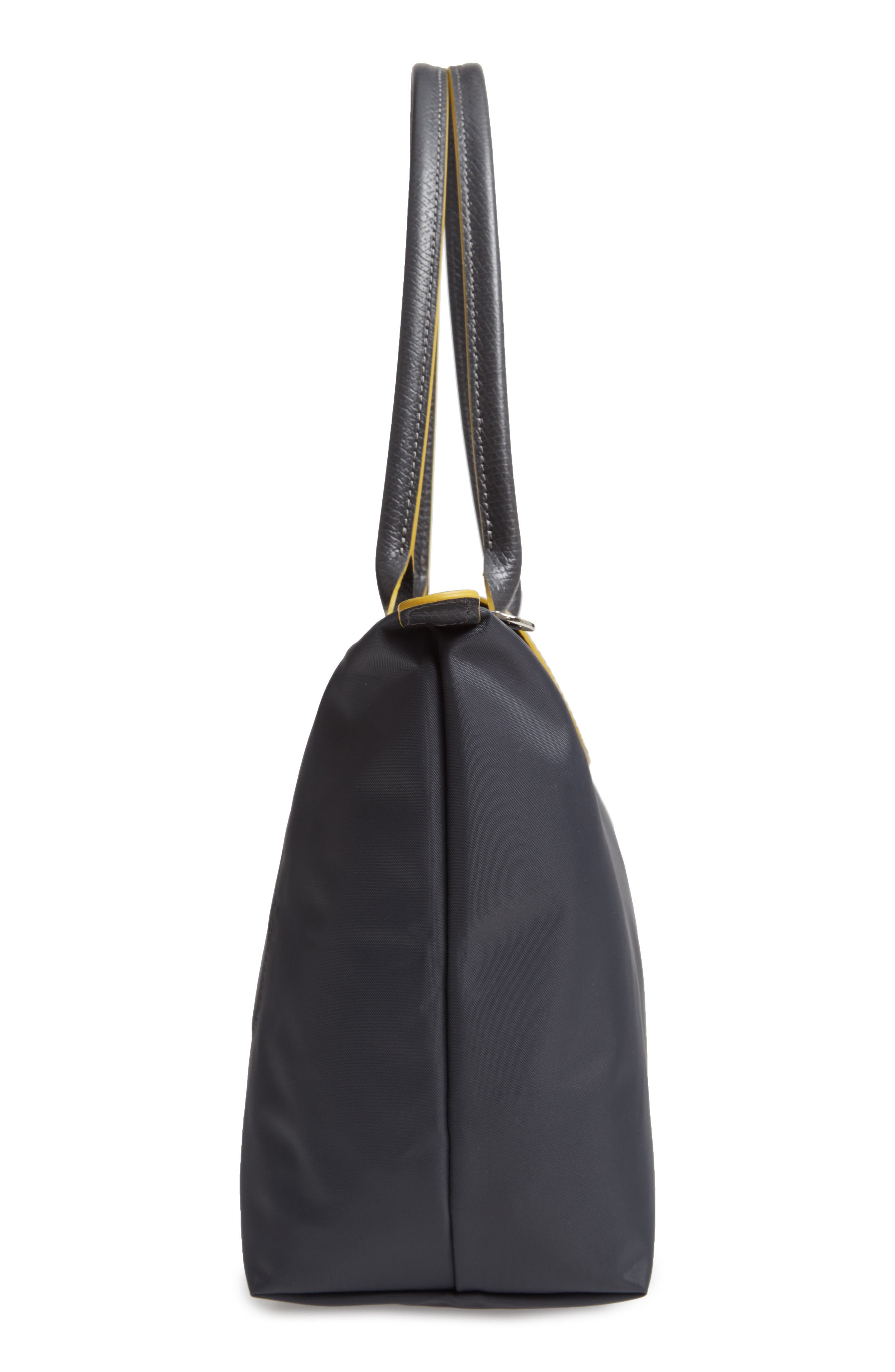 Medium Le Pliage Club Shoulder Tote, Alternate, color, GUNMETAL