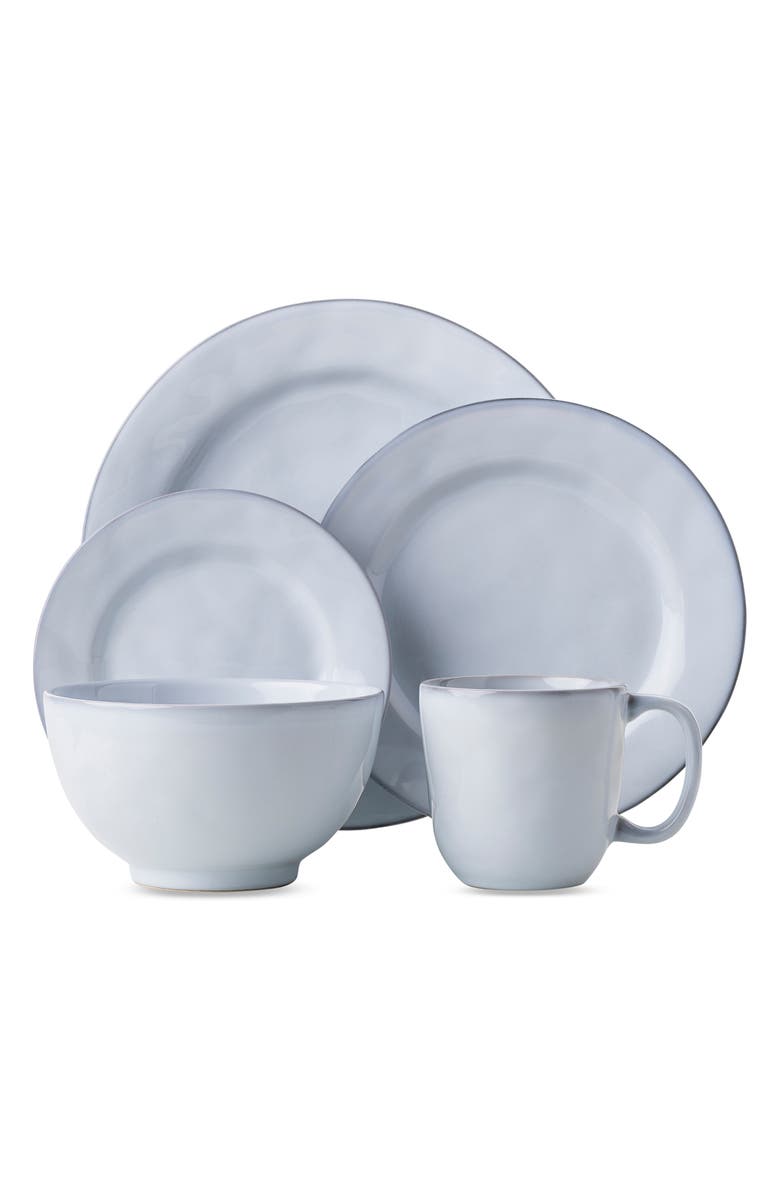 Juliska Quotidien White Truffle 5-Piece Place Setting, Main, color, White Truffle