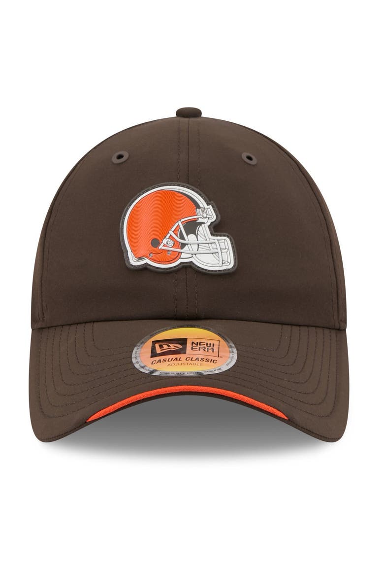 Men's New Era Brown Cleveland Browns 2026 Sideline Casual Classic Adjustable Hat, Alternate, color, Brown