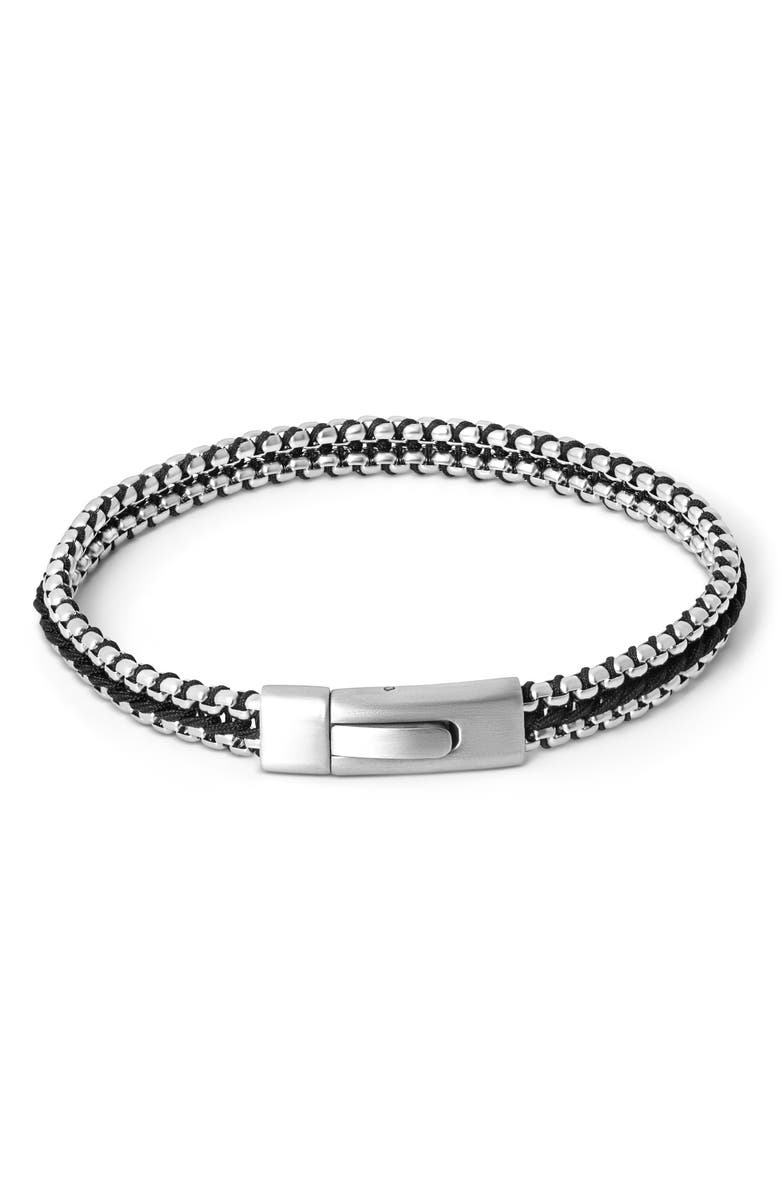 Thompson of London Men's Tris Button Bracelet, Main, color, 