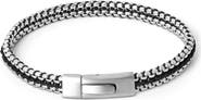 Tateossian Men's Tris Button Bracelet