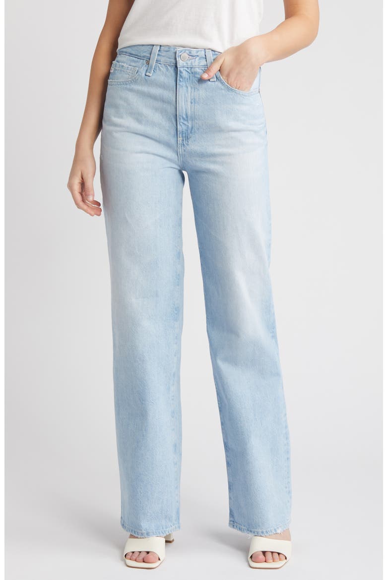 Kora High Waist Wide Leg Jeans, Main, color, SUNSET BLUES