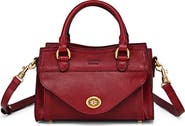 OLD TREND Lockwood Genuine Leather Compact Structured Satchel