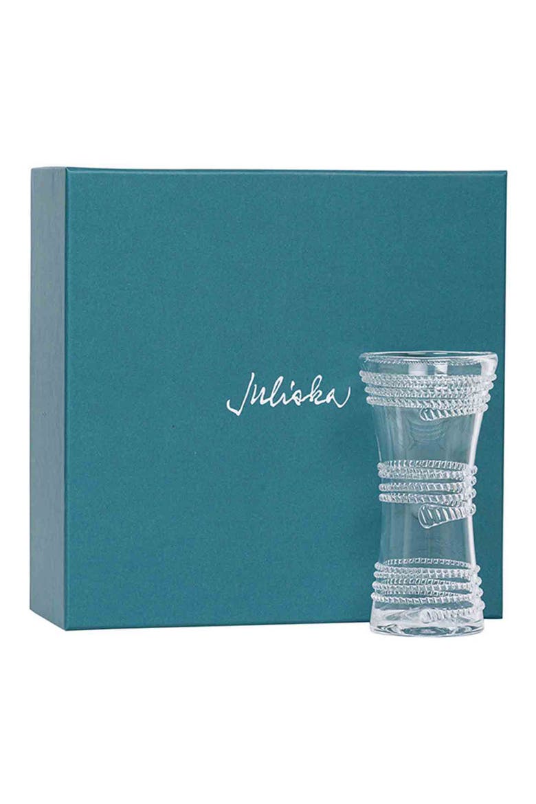 Ella 6-Inch Corset Vase, Alternate, color, CLEAR