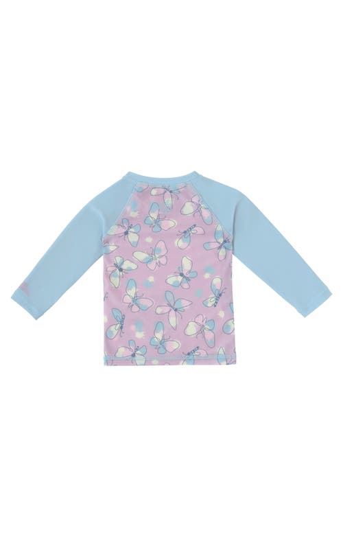 Uv Skinz Zippy Long Sleeve Sun & Swim Shirt In Blue