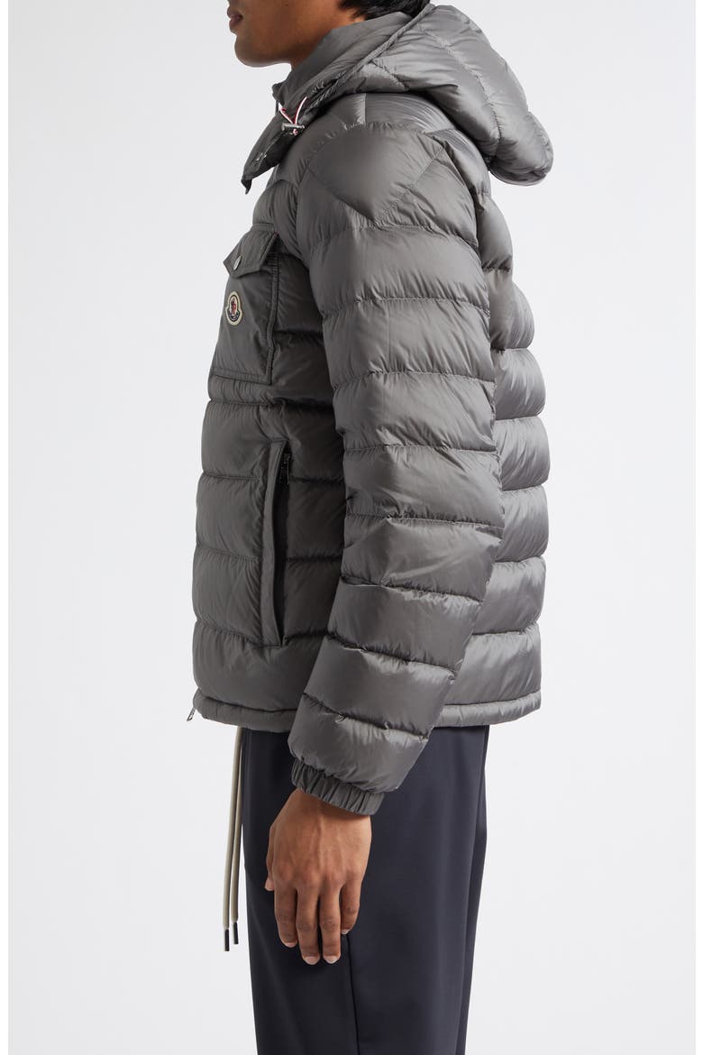 Verith Hooded Down Jacket, Alternate, color, PEWTER