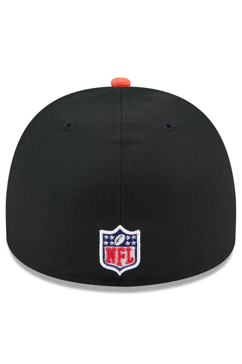 Men's New Era Black/Orange Cincinnati Bengals 2025 NFL Draft On Stage A-Frame 59FIFTY Fitted Hat, Alternate, color, Black