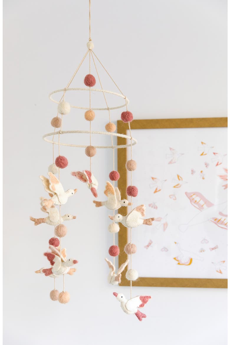 Birds of a Feather Mobile, Alternate, color, MULTI