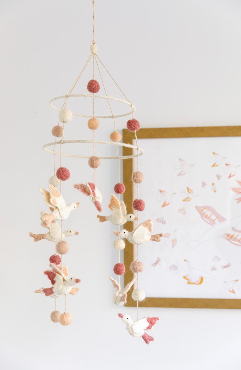 Pehr Birds of a Feather Mobile, Alternate, color, 