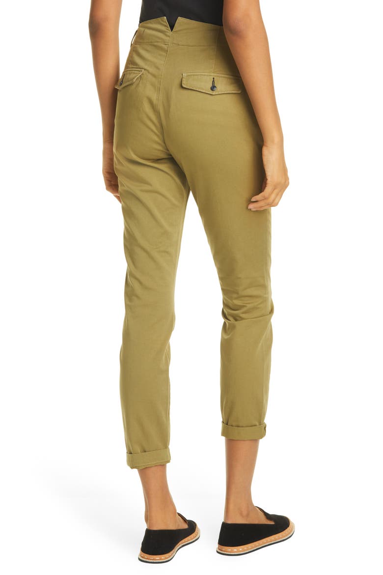 Field Cotton Chino Pants, Alternate, color, GRNMOSS