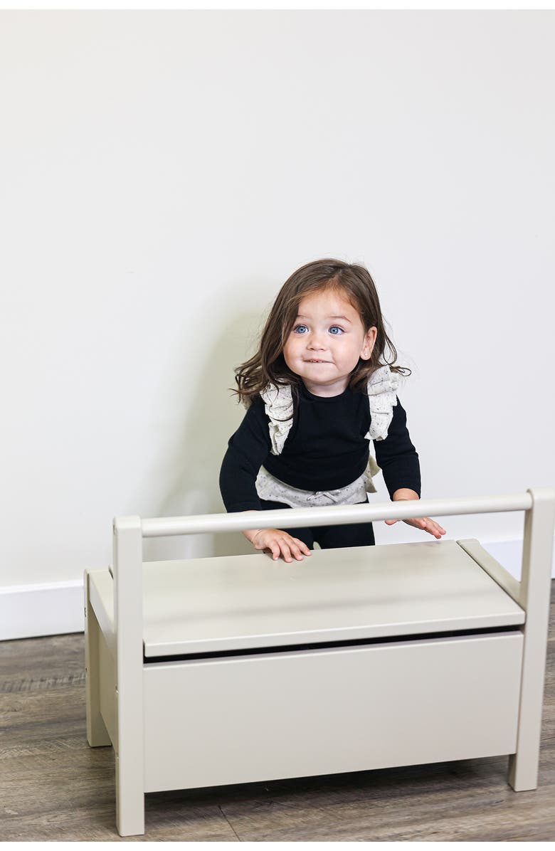 Manière Flecked Ruffle Long Sleeve Stretch Cotton Top & Leggings Set, Alternate, color, Black White