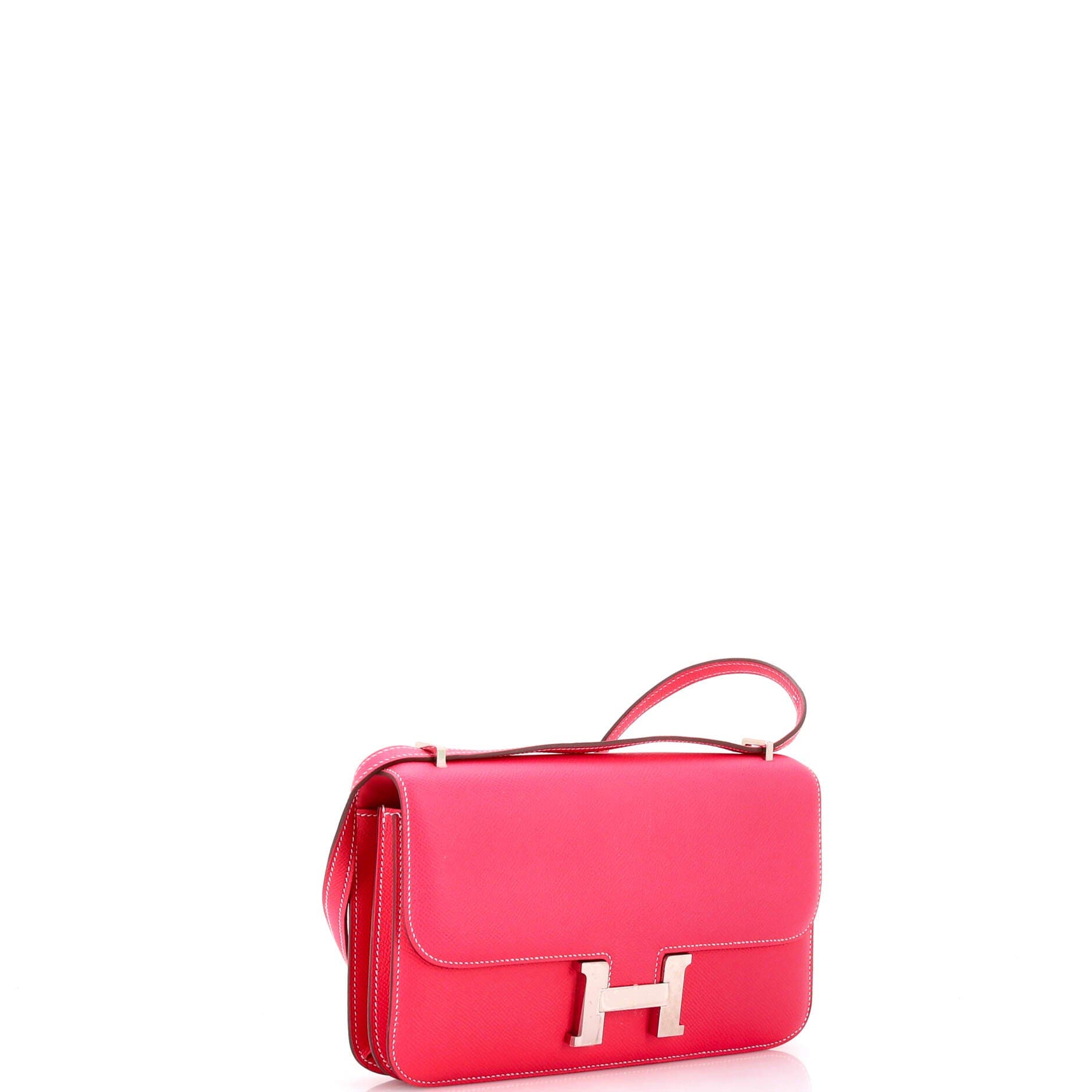 Pre-Owned Hermes Constance Elan Bag Epsom 25, Alternate, color, Rose Tyrien