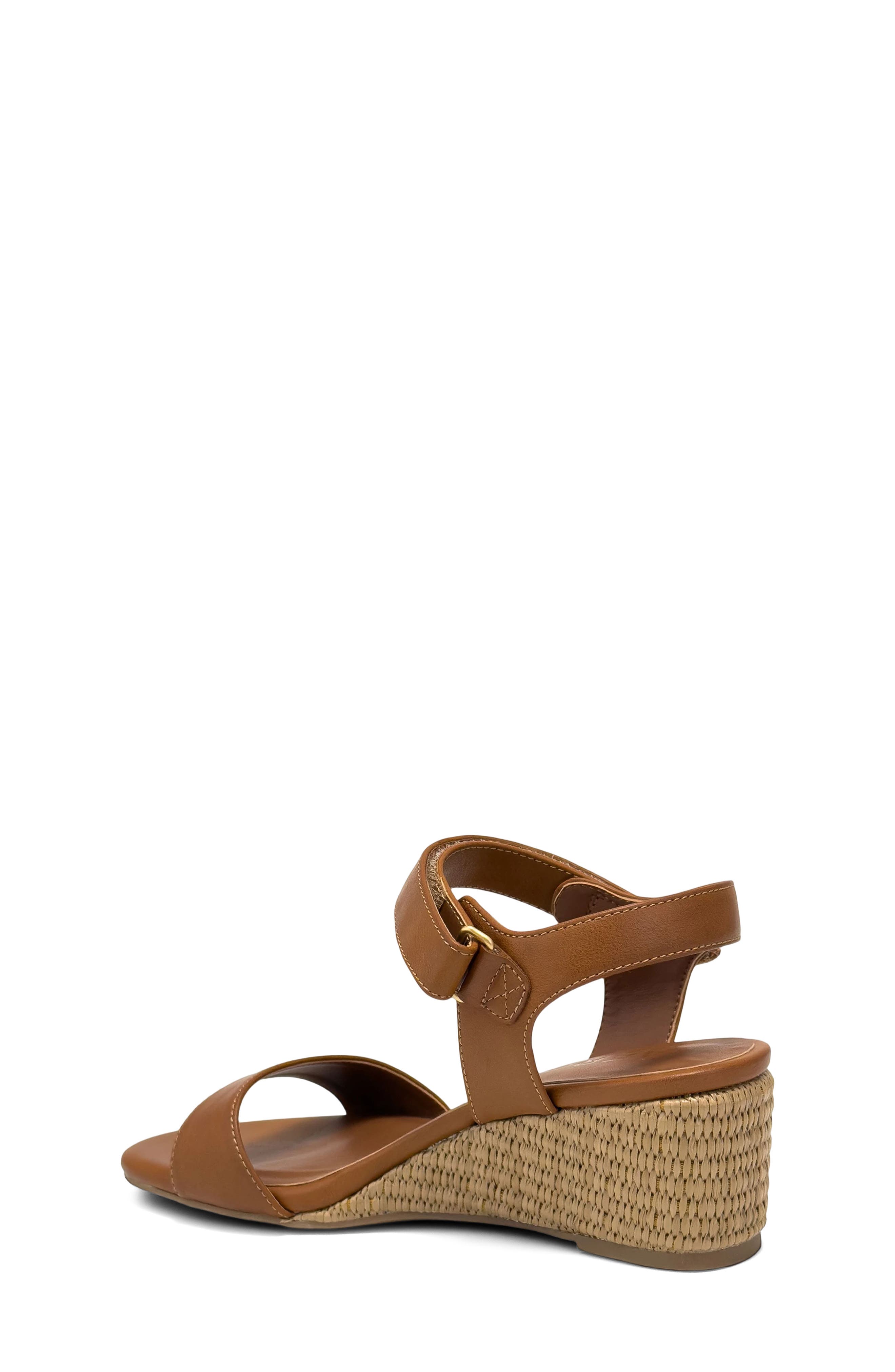 Wel Wedge Sandal, Alternate, color, TAN