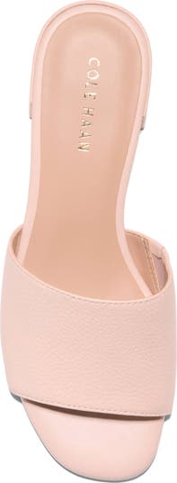 Calli Single Band Block Heel Slide Sandal