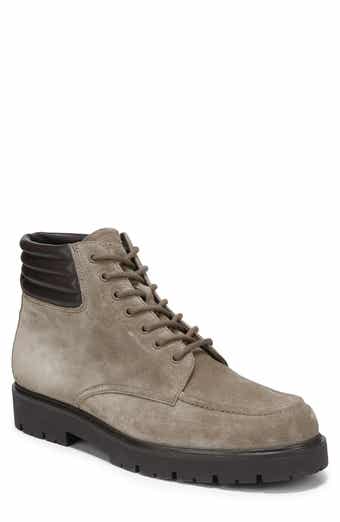 Leonard Lugged Suede Boot