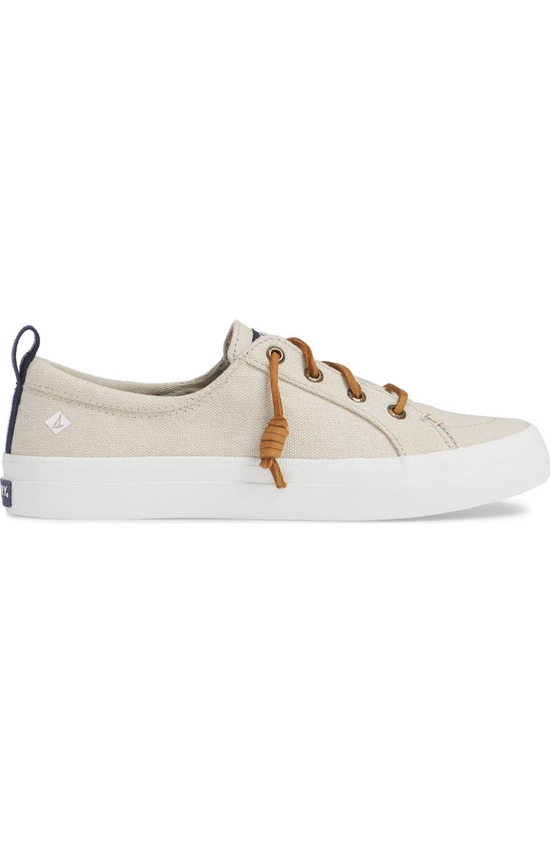 Sperry Crest Vibe Slip-On Sneaker, Alternate, color, Linen Canvas