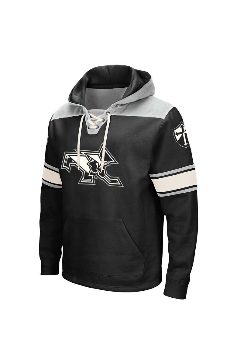 COLOSSEUM Men's Colosseum Black Providence Friars 2.0 Lace-Up Hoodie, Alternate, color, Black