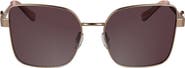 Longchamp Medallion 56mm Butterfly Sunglasses