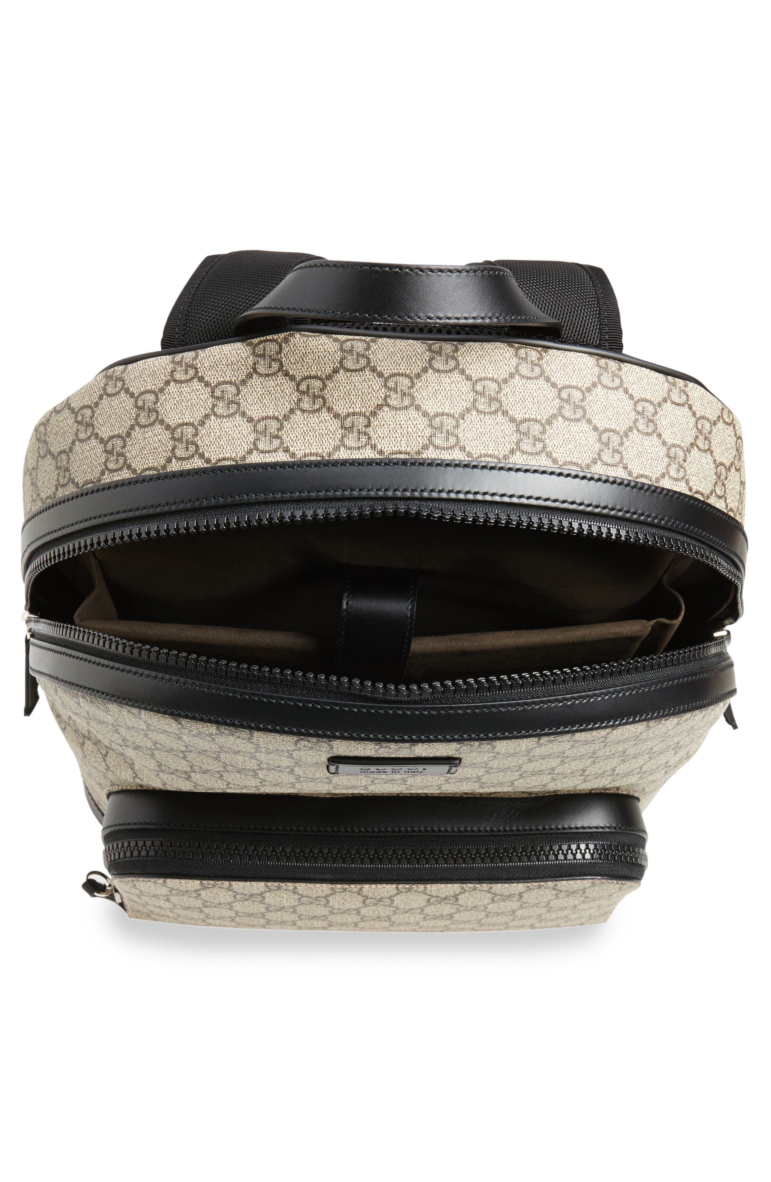 Gucci Eden Canvas Backpack, Alternate, color, 