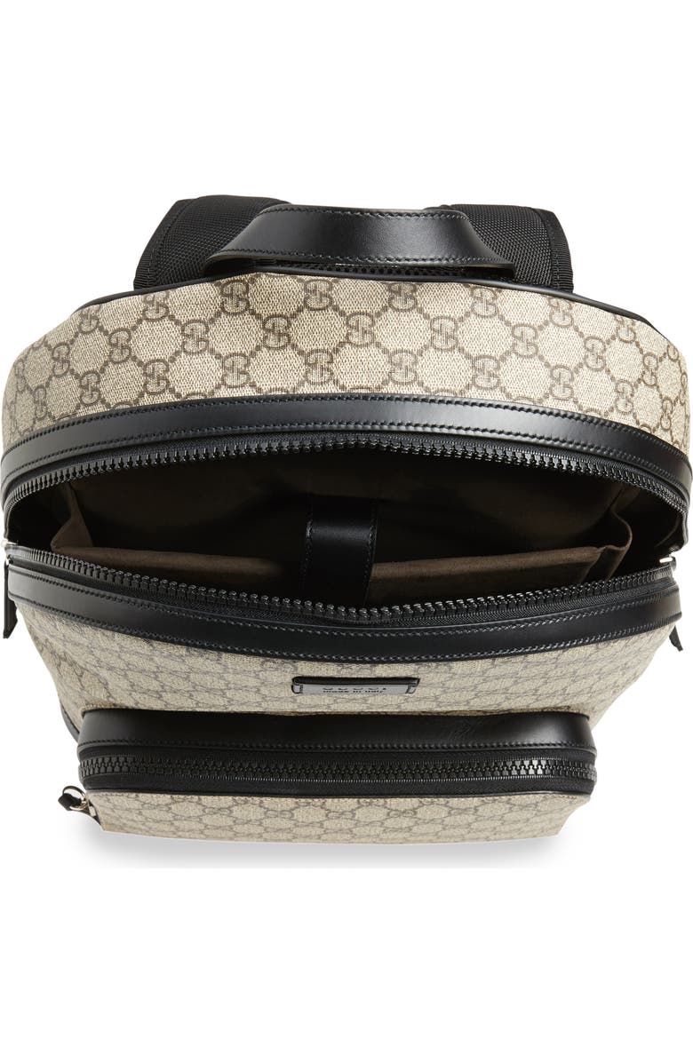 Gucci Eden Canvas Backpack, Alternate, color,