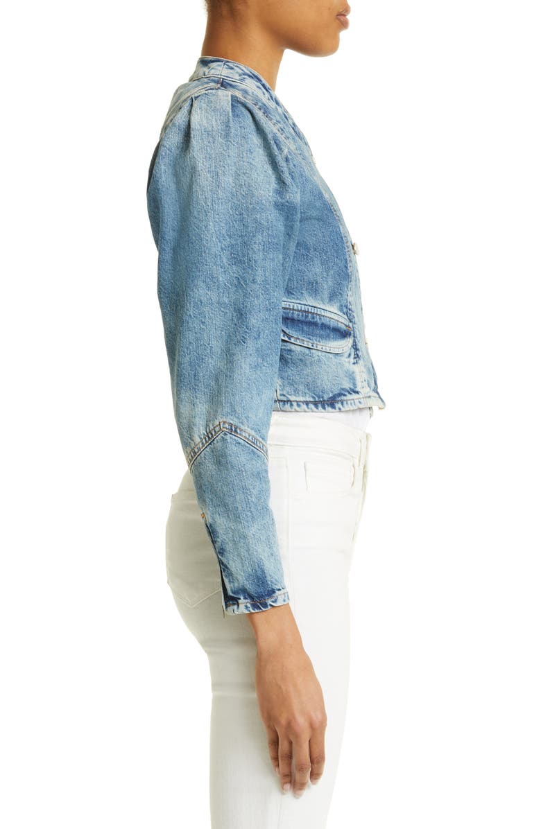 ba&sh Daisy Denim Jacket, Alternate, color,