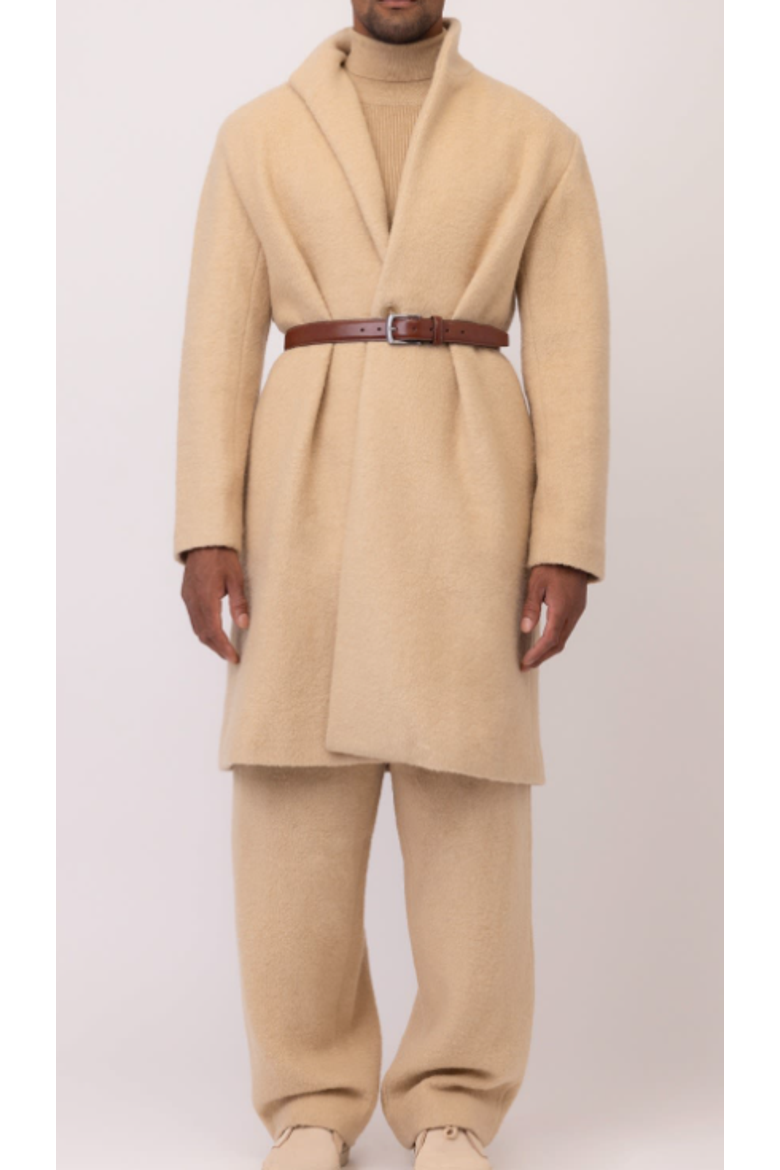 Robert De Niro High Class Coat & Pant Set, Alternate, color, Neutral