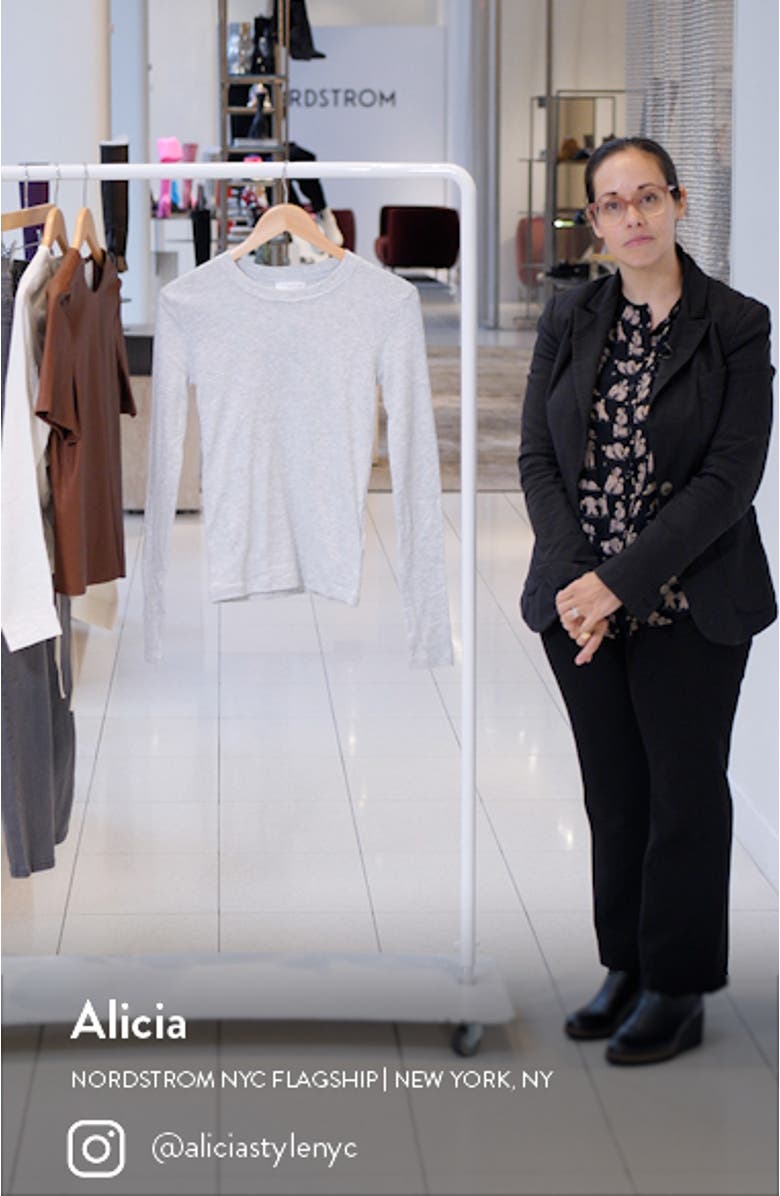 Long Sleeve Cotton Top, sales video thumbnail