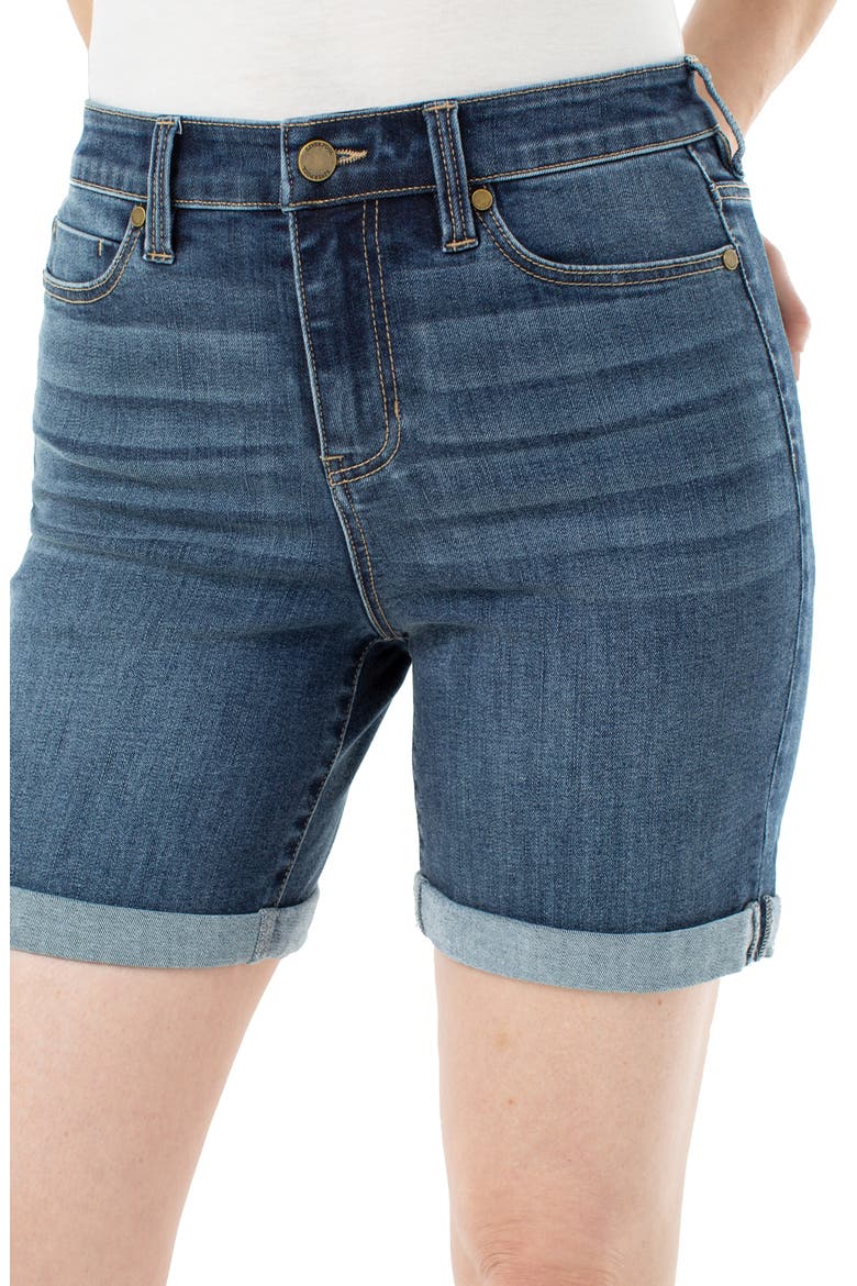 Kristy High Waist Rolled Shorts, Alternate, color, WARRENTON