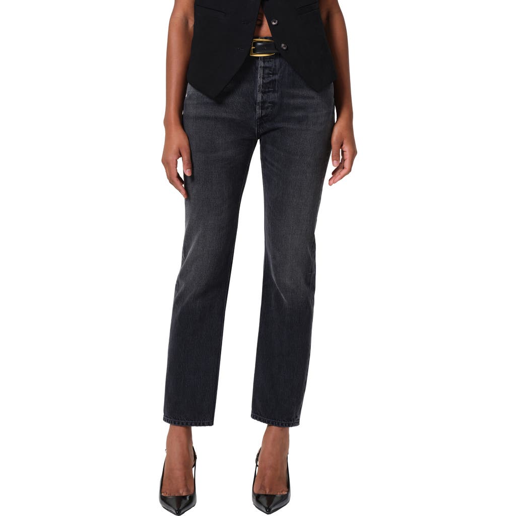 Shop Citizens Of Humanity Blaine High Waist Ankle Straight Leg Jeans