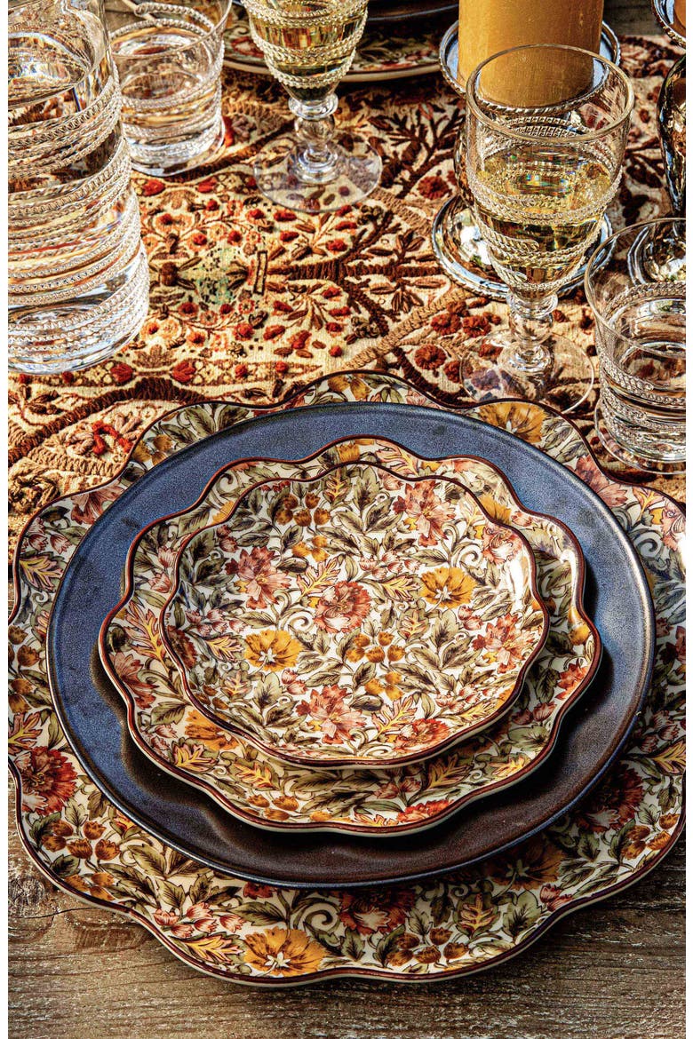 Willa Salad/Dessert Plate, Alternate, color, AMBER