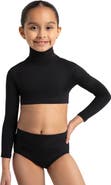 CAPEZIO Turtleneck Long Sleeve Top