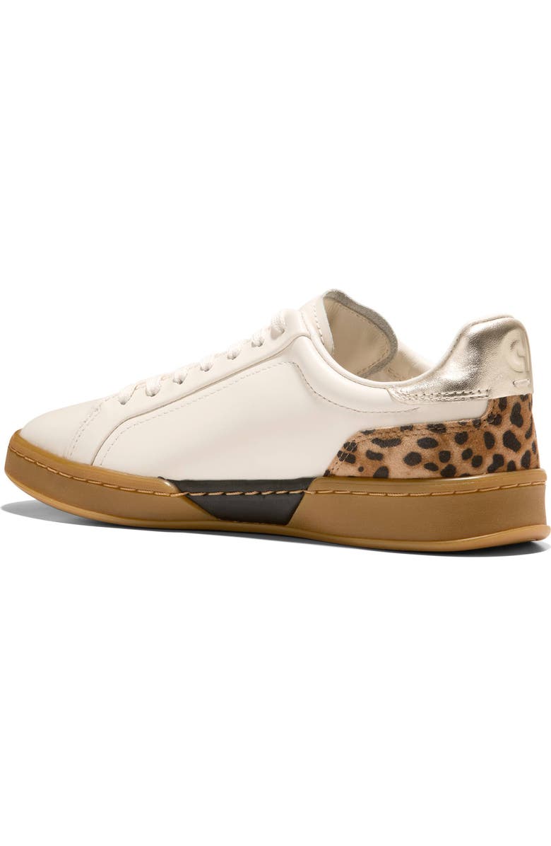 Cole Haan GrandPro Breakaway Sneaker, Alternate, color, Ivory/ Leopard Suede/ Gold
