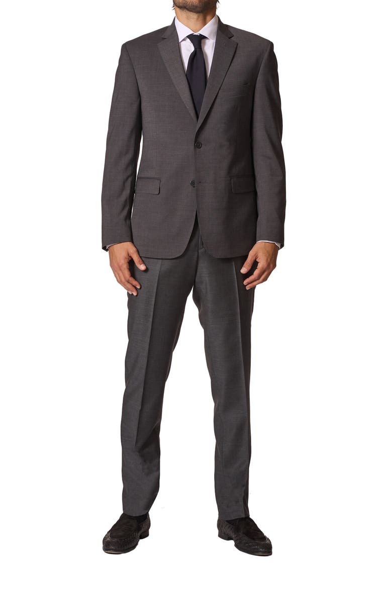 JB Britches Sartorial Classic Fit Suit, Main, color, Charcoal