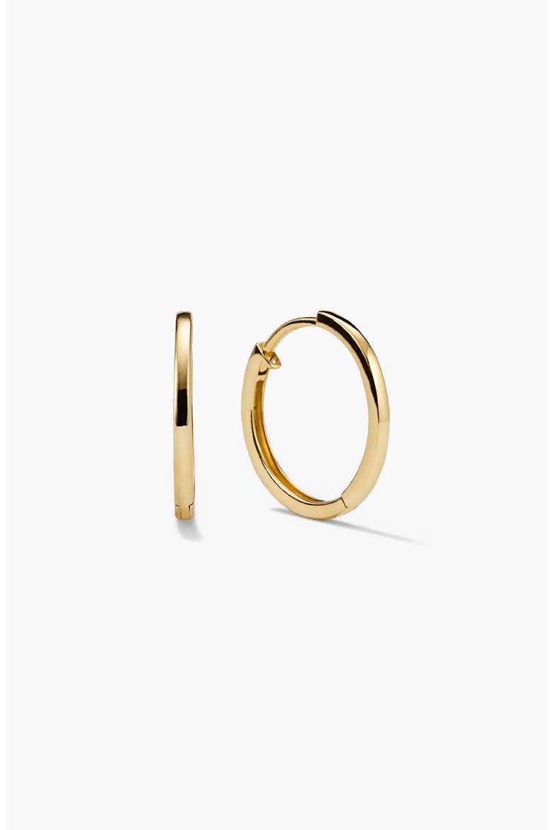Easy Hoops, Alternate, color, Yellow Gold