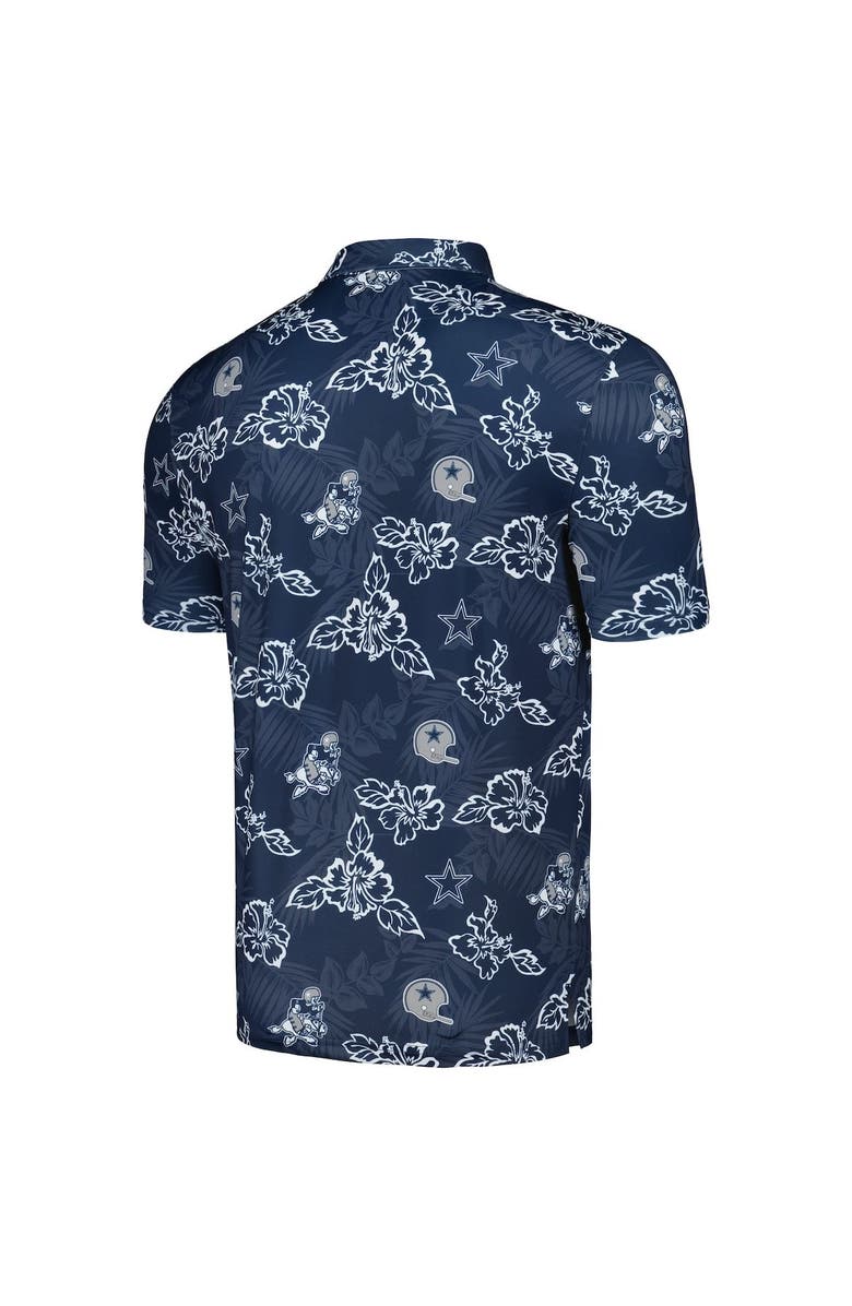 Reyn Spooner Men's Reyn Spooner Navy Dallas Cowboys Throwback Pua Performance Polo, Alternate, color, Navy