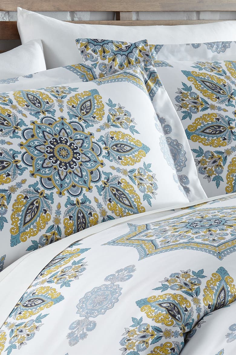 Infinity Collection - Luxury Premium Oversized Duvet Cover Set, Alternate, color, AQUA