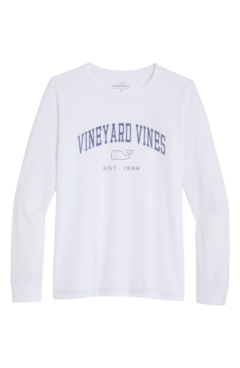 vineyard vines Logo Graphic Long Sleeve T-Shirt, Main, color, 