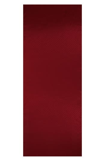 Givenchy Diagonal Logo Silk Oblong Evening Scarf In Burgundy