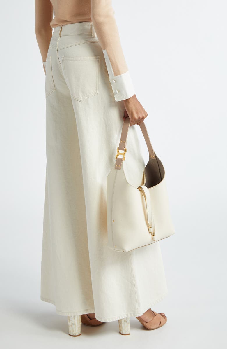 Chloé Small Marcie Leather Hobo Bag, Alternate, color,