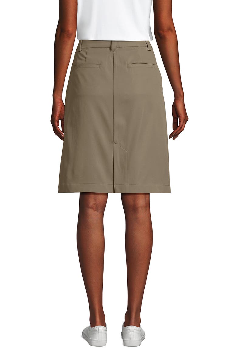 School Uniform  Active Chino Skort Top of the Knee, Alternate, color, Khaki